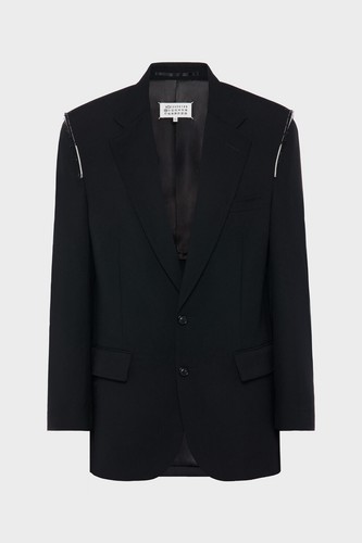 Blazer monopetto lana maison - monopetto,