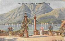 Lac de Como. Offert par le Chapelier Reynaud. Nancy. Non viaggiata