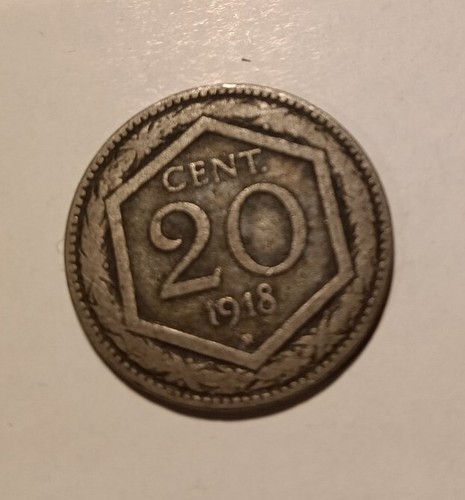 Cent 1918 esagono - 1918, vitt