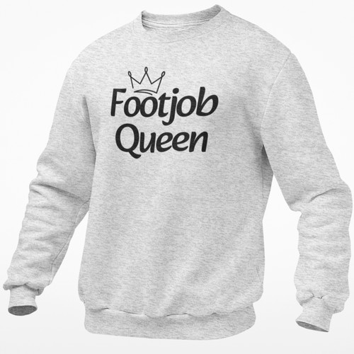 Felpa maglione footjob queen - maglione,