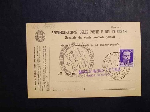 Avviso ricevimento assegno - avviso,