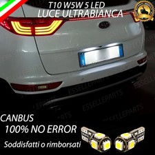 COPPIA LUCI TARGA 5 LED PER