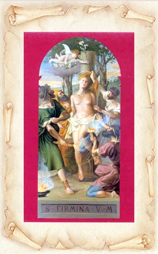 Santino holy card santa - santino,