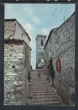 Cartolina Nerola Via della