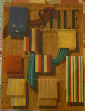 RARA RIVISTA LO STILE  nella casa e nell'arredamento - 1942