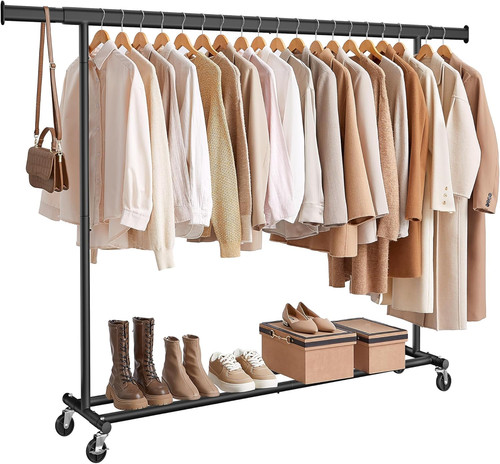 Stand appendiabiti con ruote - con,