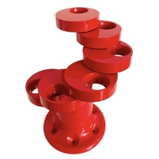 ? portaombrelli PLUVIUM Anonima Castelli ROSSO design G. C. Piretti anni 70