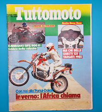 Rivista TUTTOMOTO (Gennaio 1985) Prova Kawasaki GPZ 900 R - Honda NS (PANINARO)