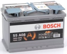 Batteria auto BOSCH S5A08 AGM