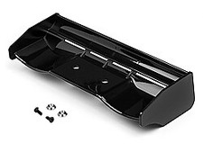 Ala posteriore nera sagomata