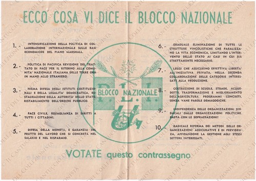 1948 blocco nazionale pli - 1948,