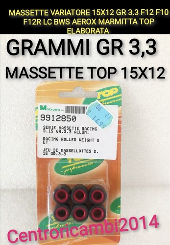 Massette variatore 15x12 - variatore, gr