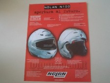 advertising Pubblicità 1997 CASCO HELMET NOLAN N100 N 100