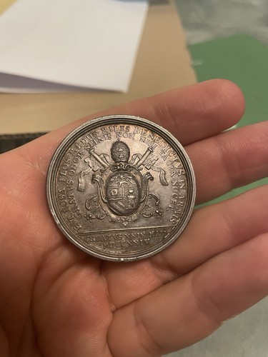 Medaglia 1724 benedetto xiii - medaglia,