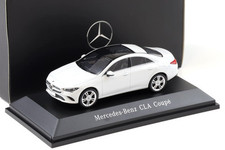 1:43 Spark Mercedes CLA Coupè C118 digitale bianco 2019 VERSIONE CONCESSIONARIA
