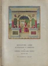 Miniature- Libri- Autografi e Disegni alla Libreria Antiquaria Hoepli. . AA.VV..