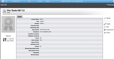Pro Tools HD 7.3 licenza con