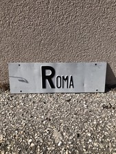 Targa Da Automobile ROMA