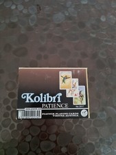 KOLIBRI Patience Piatnik Austria carte da gioco playing cards 2 mazzi