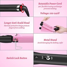 Piastra Arricciacapelli 3 Tubi Effetto Onde