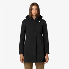 K-WAY Impermeabile MATHY BONDED Donna Nero Mod K2148BW Autunno/Inverno A3C BLACK