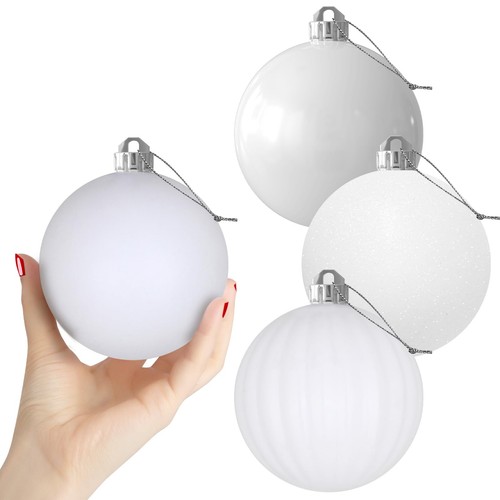 Palline natale bianche - di,