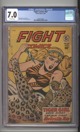 Fight comics cgc 0 - 63, casa