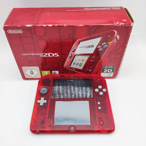 Console nintendo 2ds rosso - console,