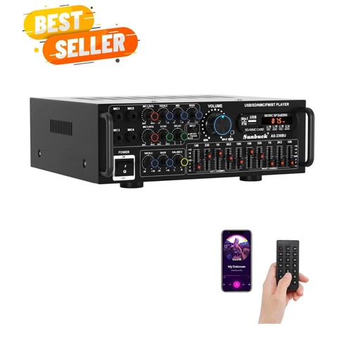 Amplificatore audio stereo - amplificatore,