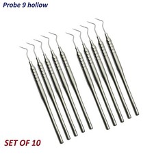 Set 10 Sonde per Esame Dentale