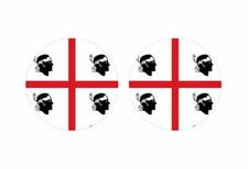 2x autocollant sticker rond