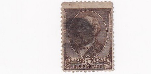1882 francobollo scott 205 - us,