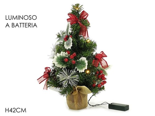Piccolo albero natale 42cm - piccolo, di