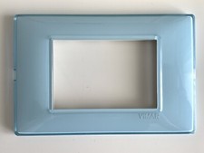 VIMAR 14653.45 PLACCA 3 MODULI REFLEX ACQUA SERIE PLANA