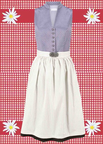 Dirndl lunghezza midi - , motivo