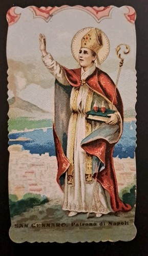 Antico santino holy card - antico,
