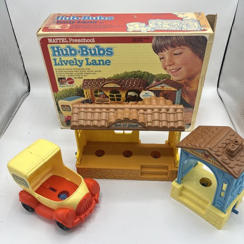 Mattel preschool hub - hub-bubs, 1976