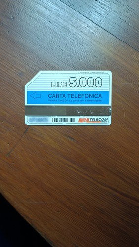 Carta telefonica telecom