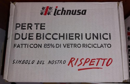 Ichnusa bicchieri birra - -,