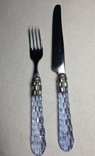 Posate Bugatti By Vietri Aladdin Cristallo 2 Pezzi Acrilico/Acciaio Inox Italia