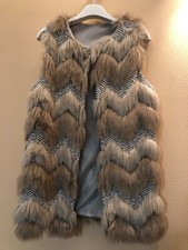 Gilet misto pelliccia