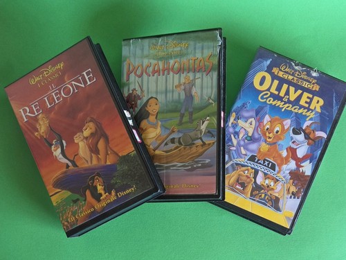 Lotto videocassette disney - lotto, 3