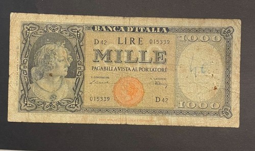 Banca italia banconota - banca, d'italia