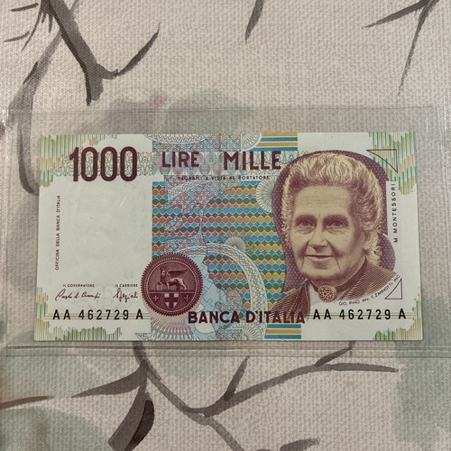 1000 lire montessori tripla - 1000,