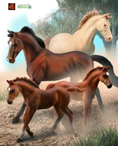 Thoroughbred horse toy - toy, model