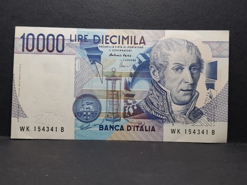 Banconota 10000 lire - volta, fds