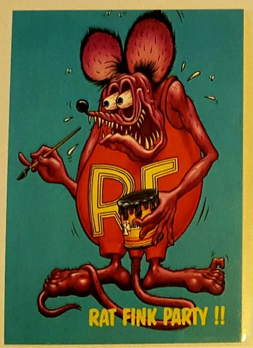 1996 rat fink card - rat,