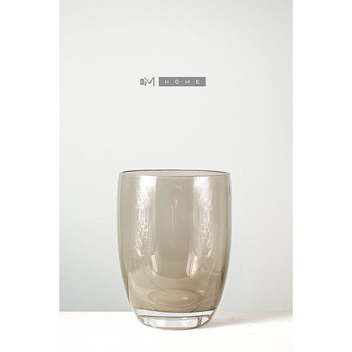 Emh vaso vetro grigio - vaso, in