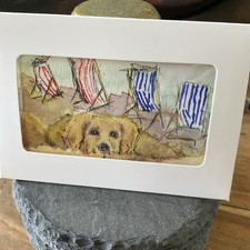 Acquerello aceo quadro mare - acquerello,