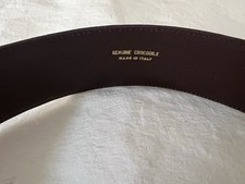 cintura donna vero Coccodrillo 